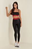 Satin Shine Logo Train Bra